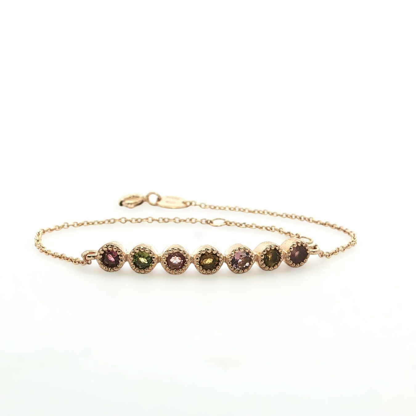 Olga Ribler Bracciali & Braccialetti: Silberarmband mit 7 Multiturmalinen – Nuovo (secondo la descrizione) da Luzern venduto da Schmuckoutlet 5
