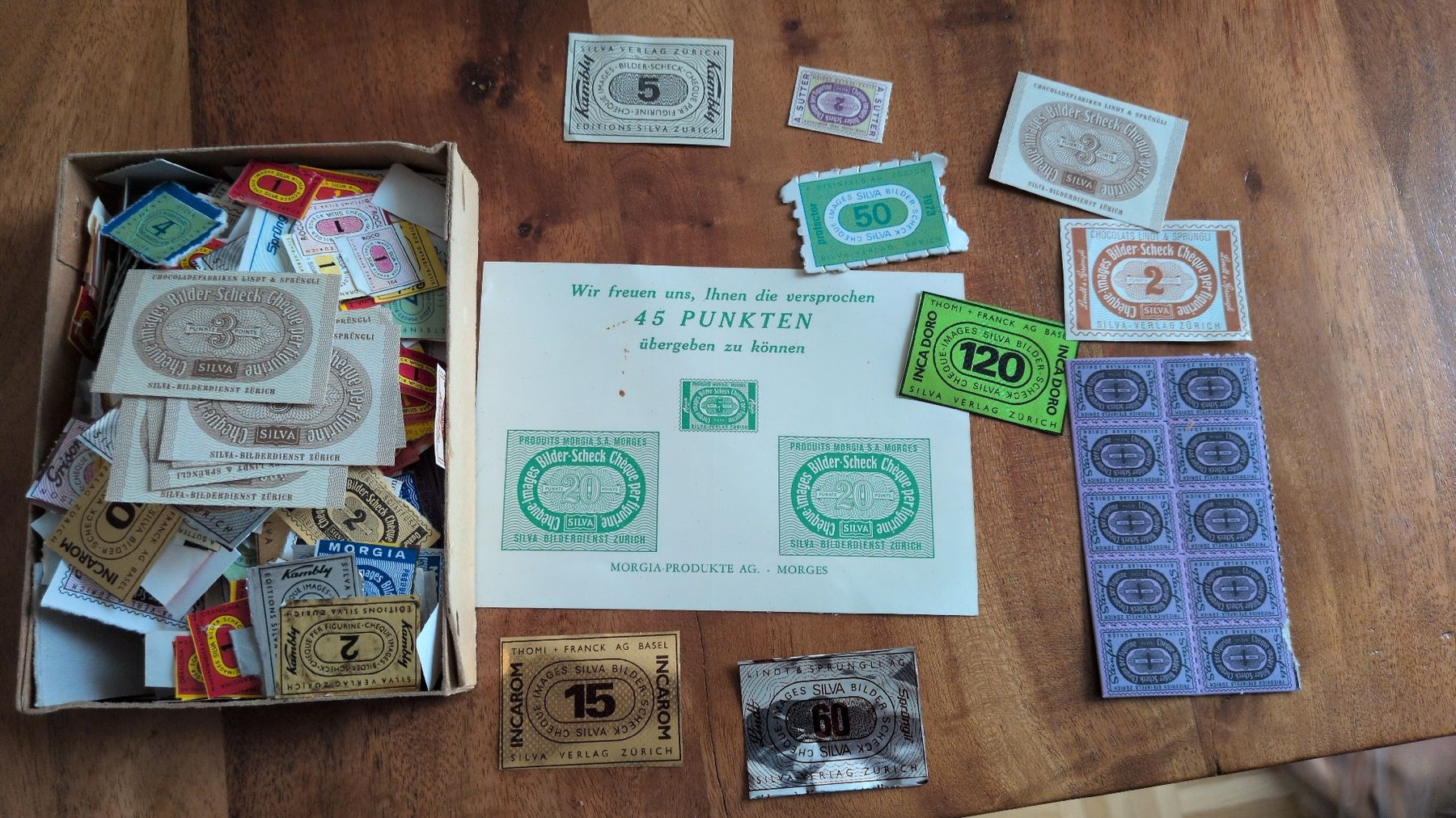 Timbres & points: Silva Bilder Schenk Punkte – D'occasion à Thun par Pizzamike