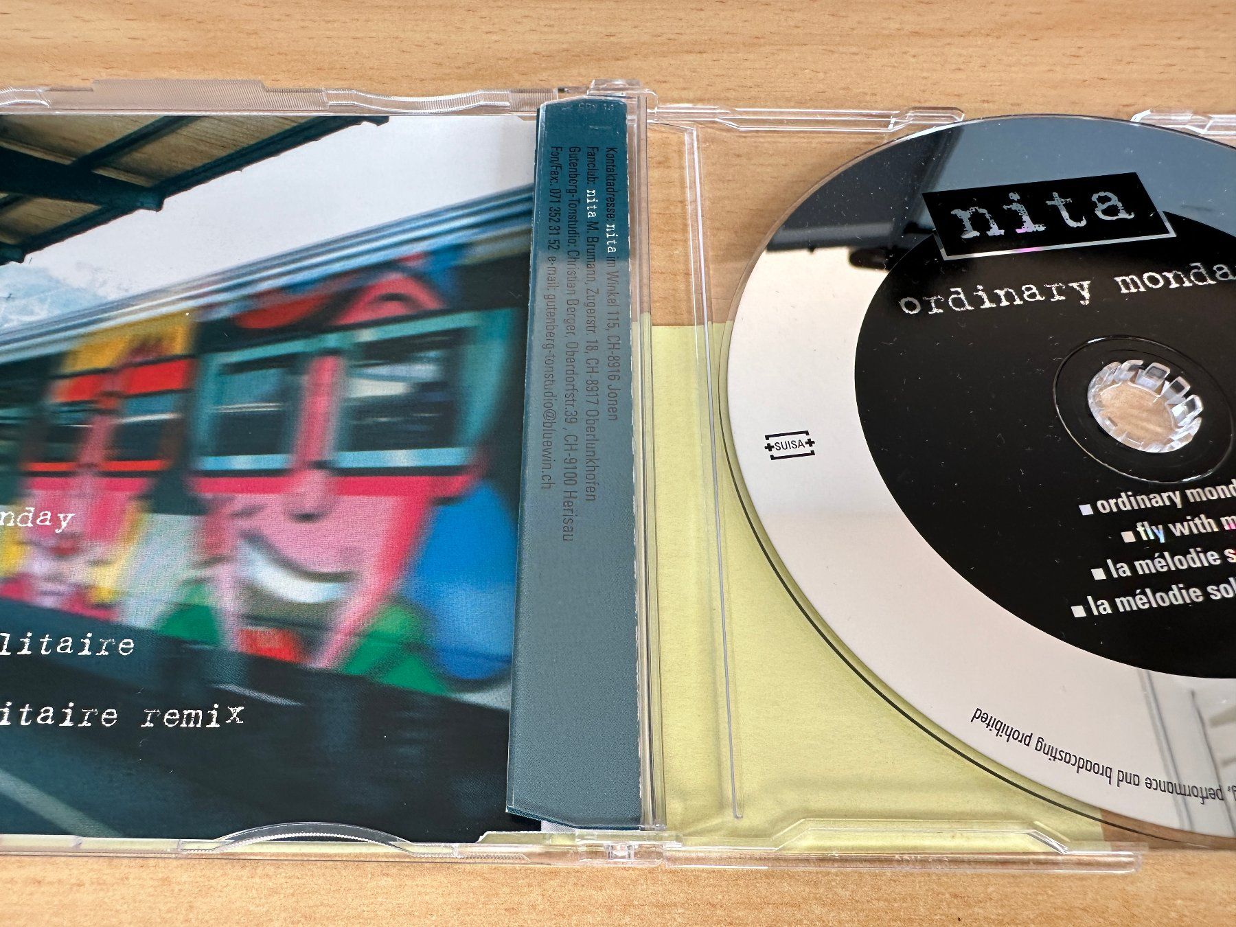 CD: Nita – Ordinary Monday - Single CD – Usato da Rikon im Tösstal venduto da Alpenmutz 1