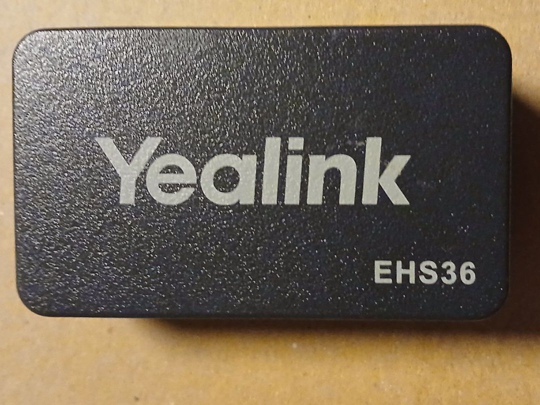Yealink Lecteurs & Adaptateurs: Yealink EHS36 Wireless Headset Adapter – D'occasion à Zürich par sebime0