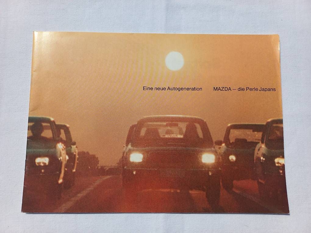 Documents: Mazda Prospekt - 1972 – D'occasion à Frauenkappelen par Chruetzhubel