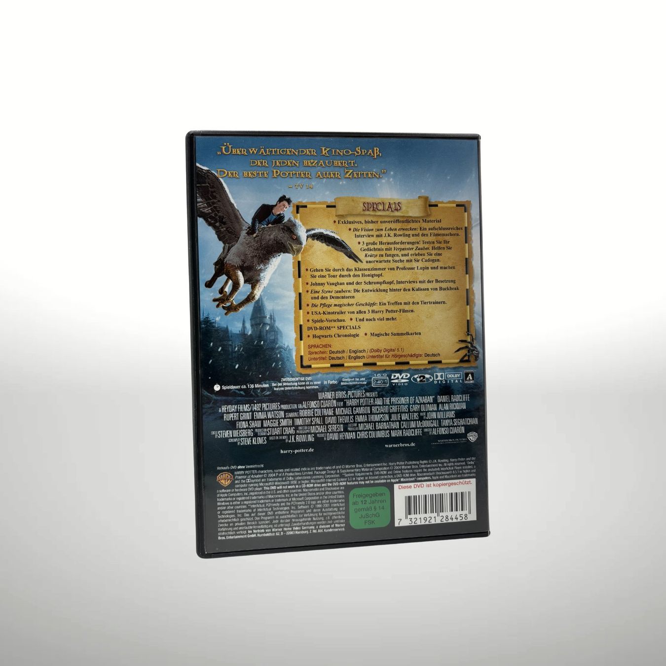 Alle DVDs: HARRY POTTER - DER GEFANGENE VON ASKABAN – Gebraucht aus Rickenbach SO von steinerhome 1