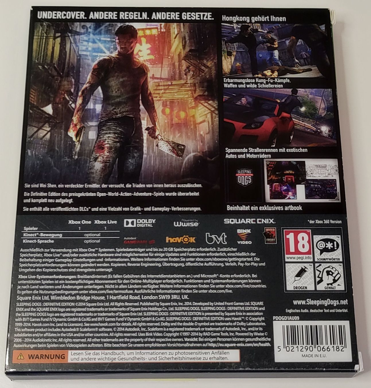 Jeux: Xbox One: Sleeping Dogs - Definitive Edition – D'occasion à Uznach par Cheese-Us 1