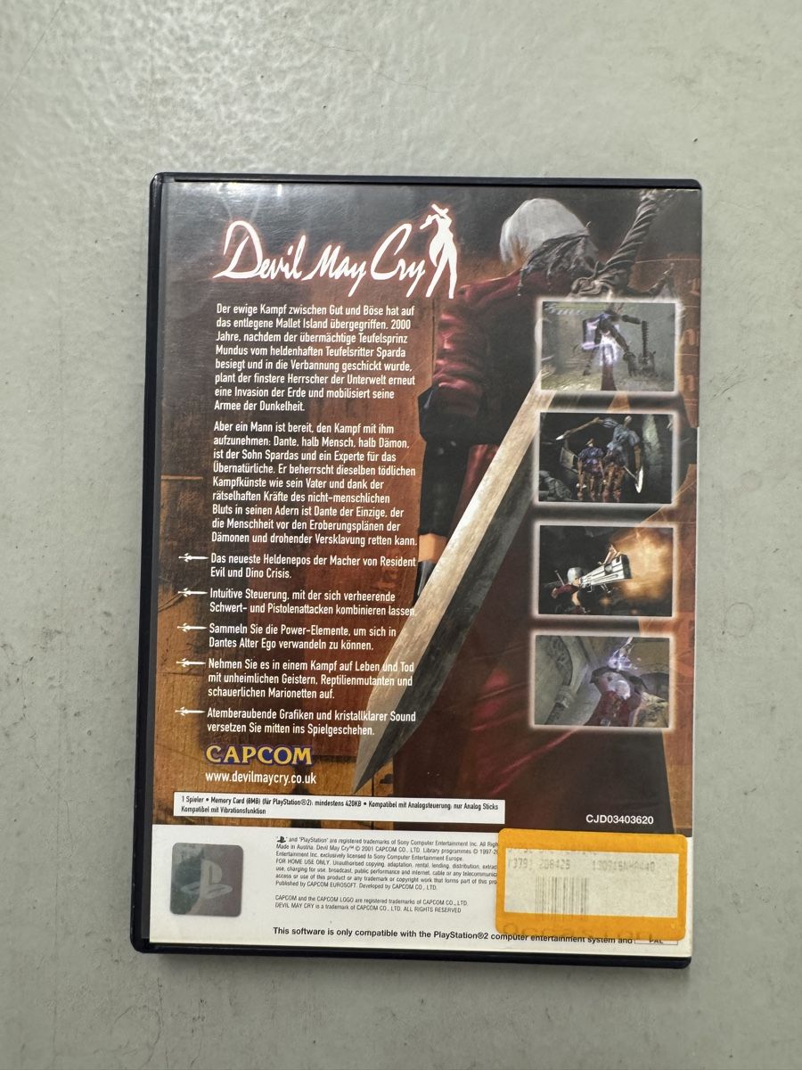 Sony Giochi: Devil May Cry 3 - Playstation 2 – Usato da Biberist venduto da etesummer 1
