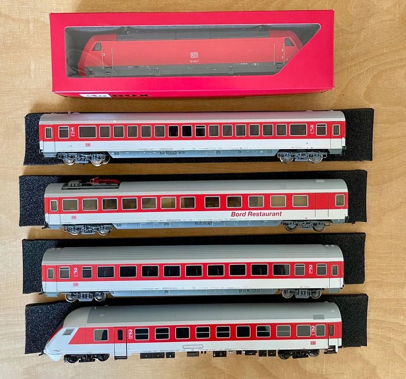 Fleischmann 6379 H0 EC Prinz Eugen, Zugset BR 101 + 4 Wagen (Gebraucht ...