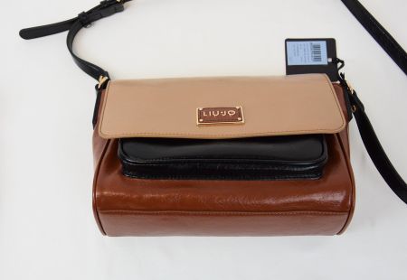 LIU JO-Tasche TOTE Schultertasche/braun/26cmx18cmx9cm