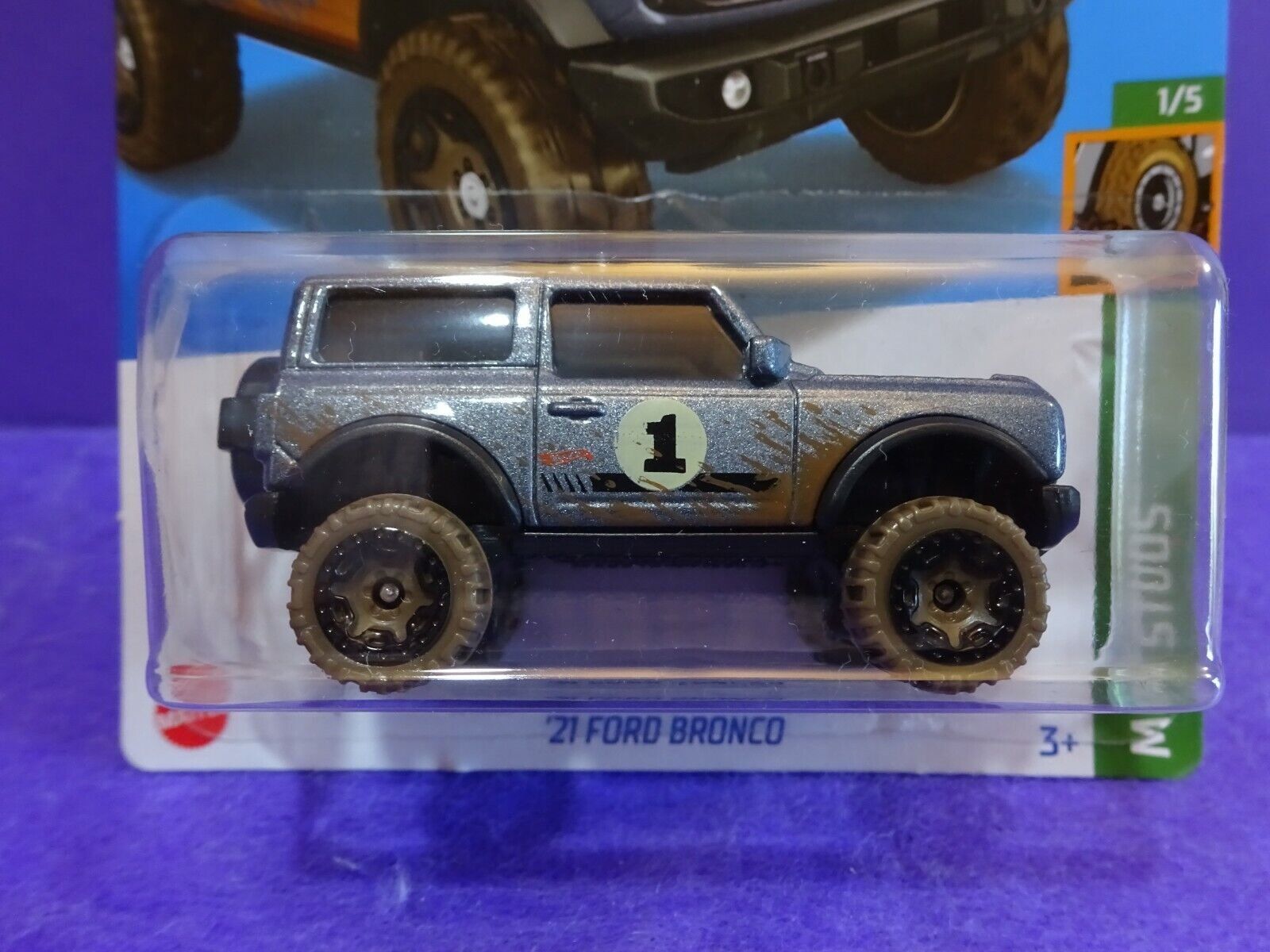 Hot Wheels Modellautos: 2021 Ford Bronco Grey - Hot Wheels – Neu (gemäss Beschreibung) aus Schwerzenbach von  1