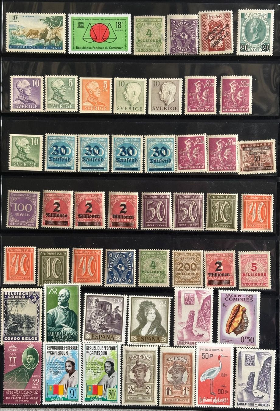 Tutti i francobolli: LOT BRIEFMARKEN INTERNATIONAL – Usato da Ostermundigen venduto da Wyatt-Earp 1