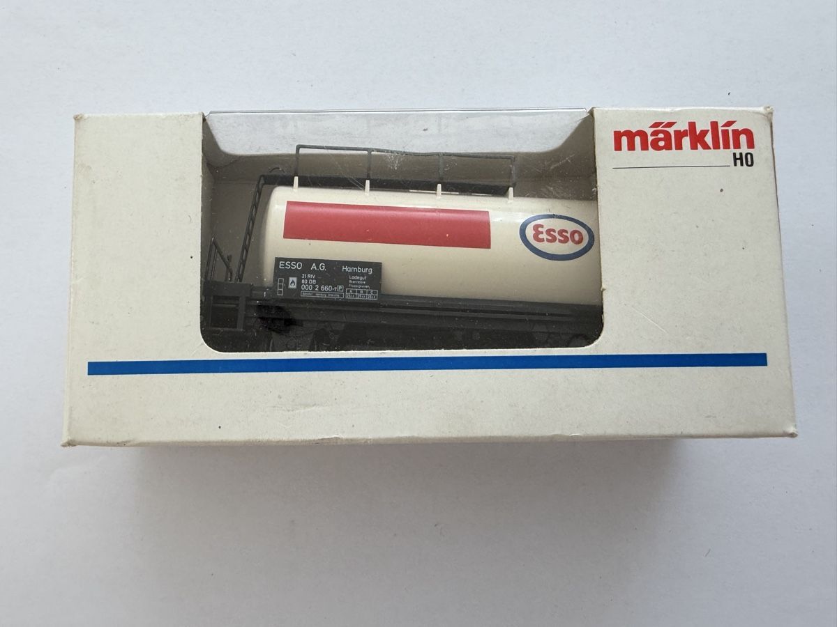 Märklin Modellini di ferrovie: Wagon Marklin Esso – Usato da Echallens venduto da JAR69 1