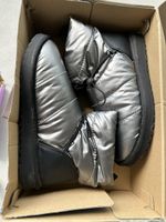 Winterstiefel Silber Grösse 39 neuwertig