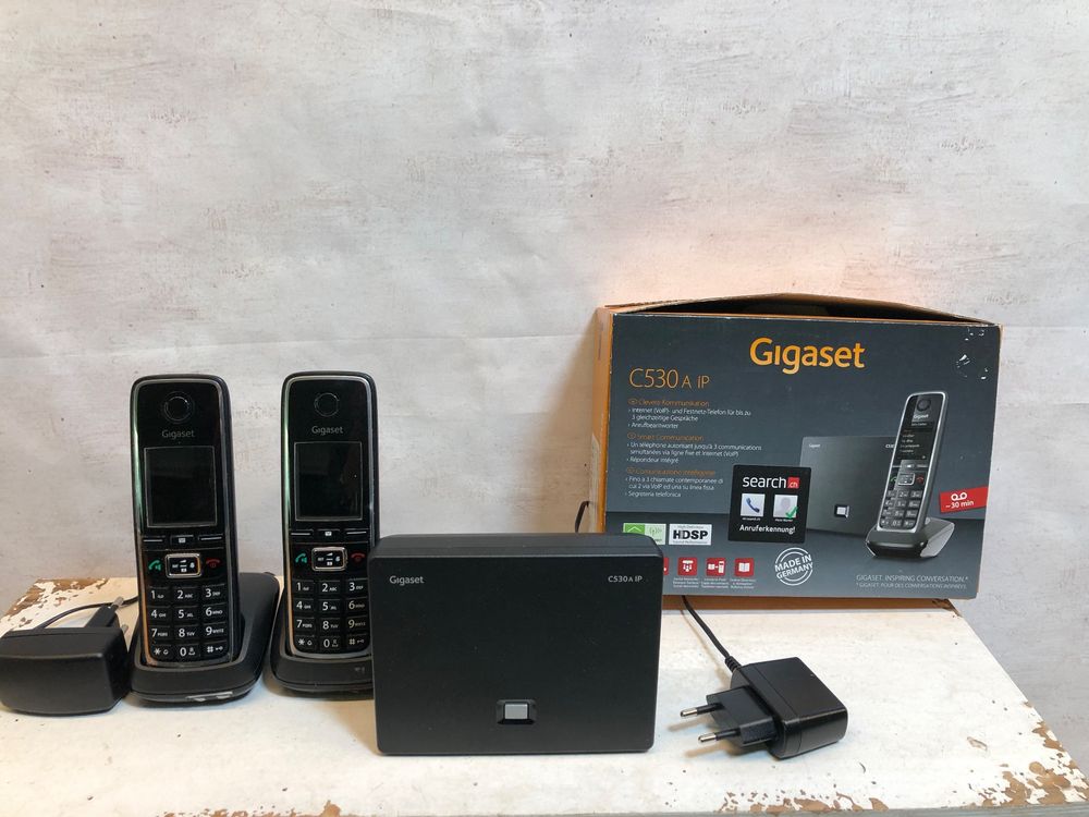 Gigaset C530A IP 2 Telefone inkl. Repeater C530A IP | Kaufen auf Ricardo