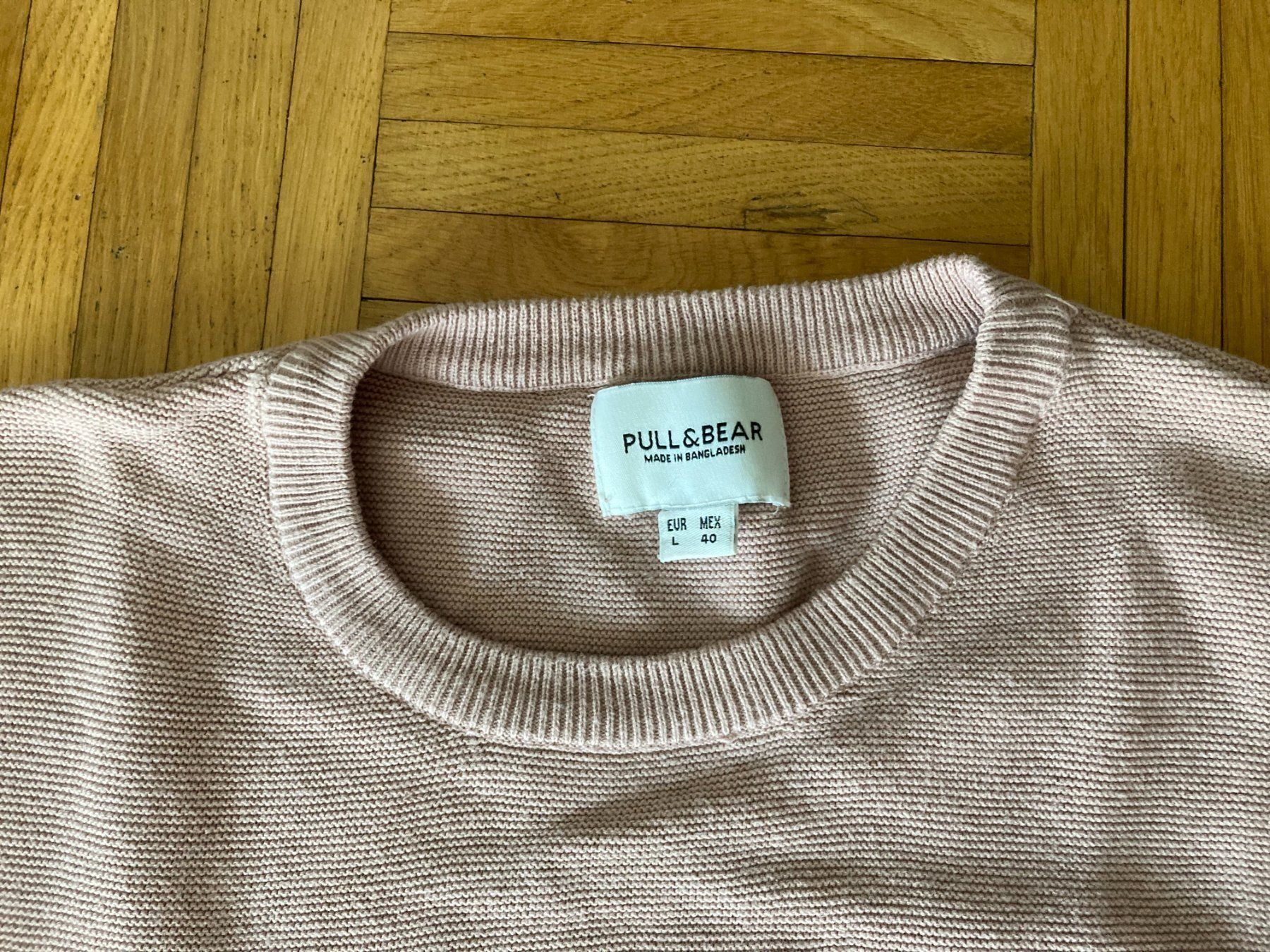 Pulls & Sweat-shirts: PULL&BEAR Feinstrickpullover altrosa – D'occasion à Obfelden par miau68 3