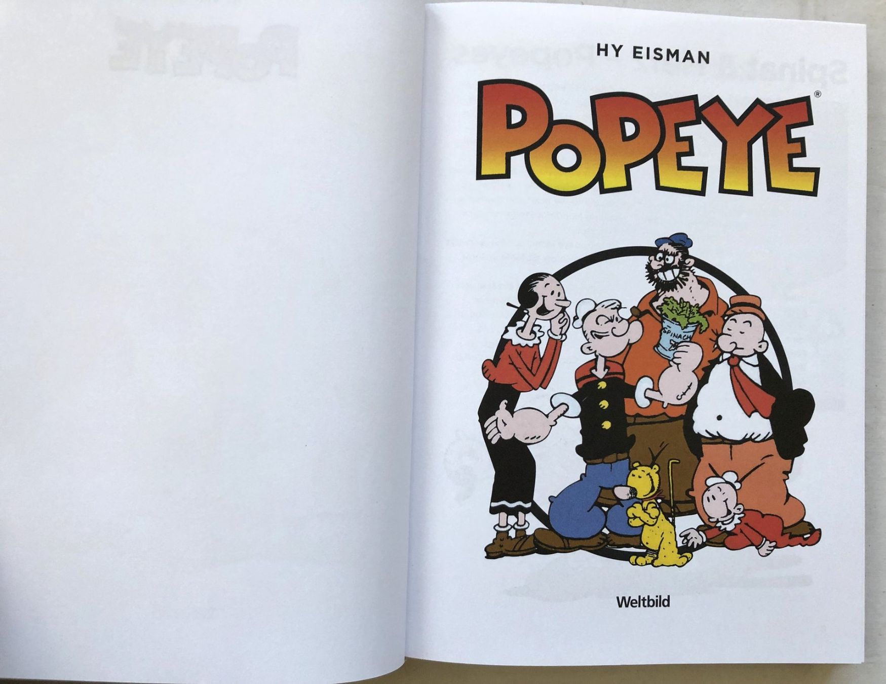 Fumetti: Bild COMIC-BIBLIOTHEK - Nr.12 - POPEYE – Usato da Schaffhausen venduto da durruti 2