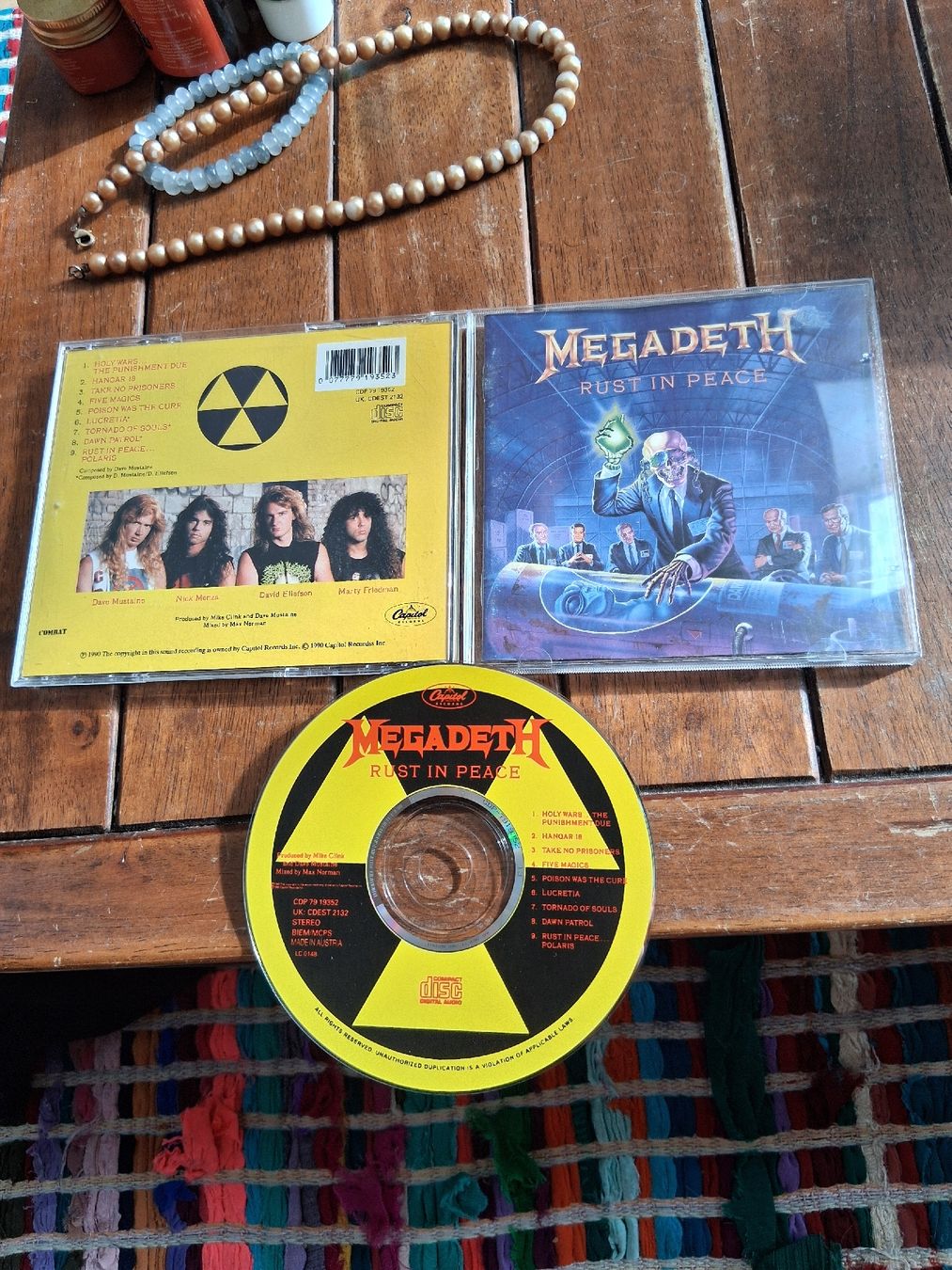 CDs: megadeth- rust... – D'occasion à St-Cergue par VeganWarrior