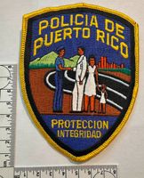 1 Polizei Abzeichen Puerto Rico