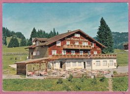 Amden, Hotel Berghus Arvenbüel, gelaufen 1964