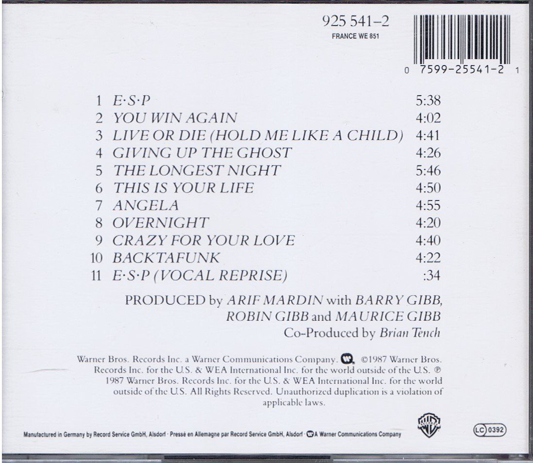 CDs: Bee Gees / E-S-P – D'occasion à Unterengstringen par Lastchance 1