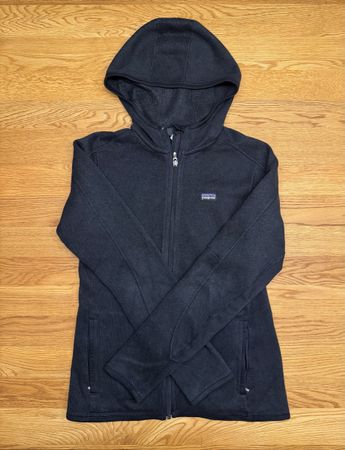 Patagonia Fleecejacke, schwarz, Damen, Grösse M