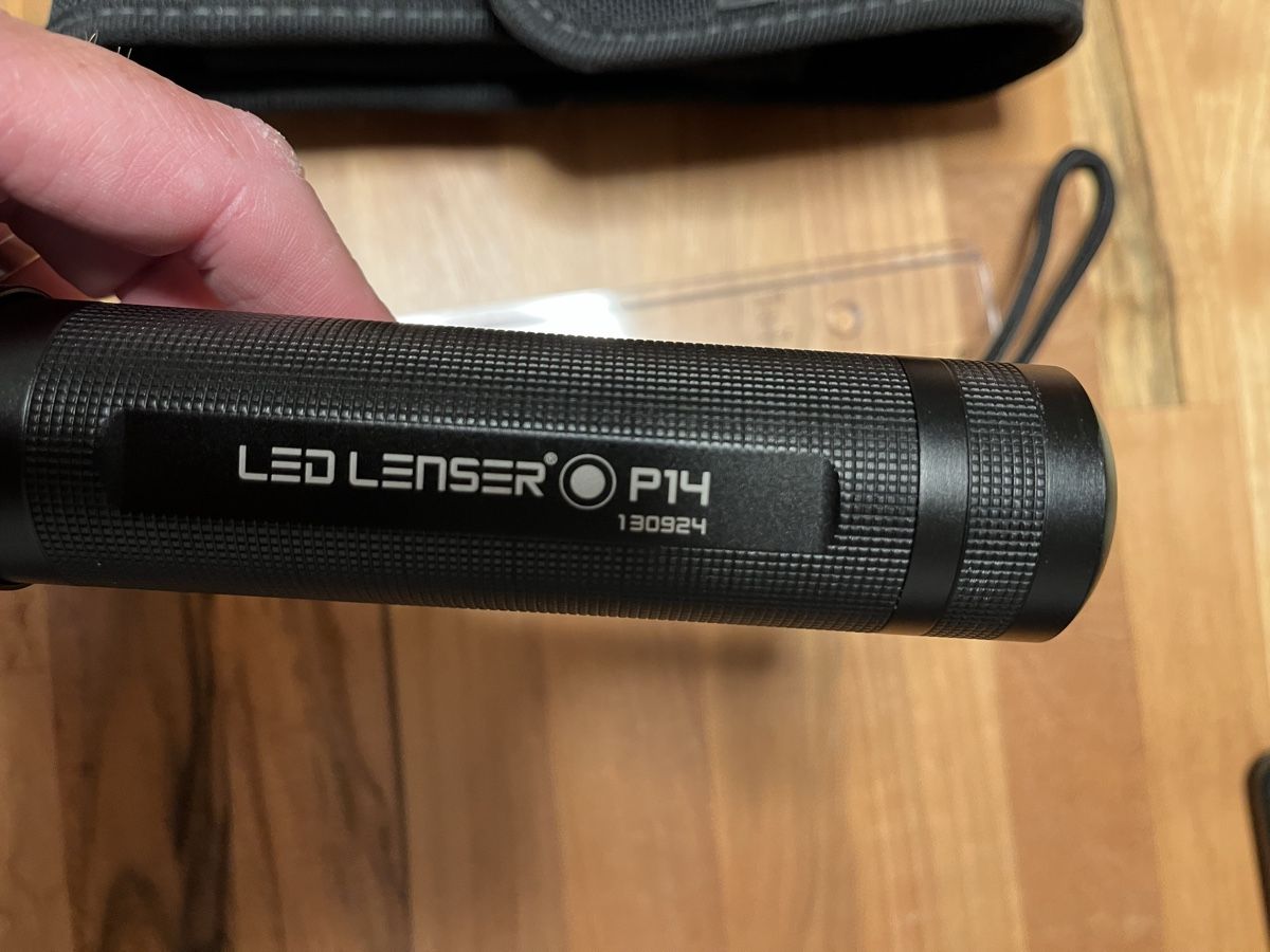 Ledlenser Lampade: Lampe de poche Led Lanser P14 – Usato da Yverdon-les-Bains venduto da Fdurussel 1