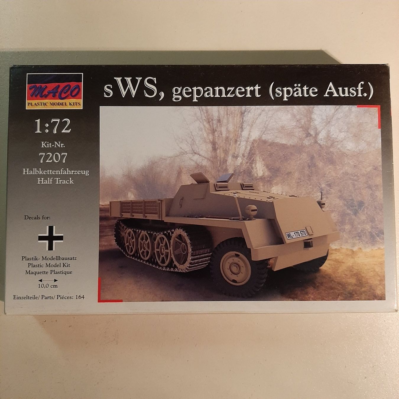 Kit di modellismo & Modellini statici: 1 ... Büssing sWS gepanzert ... Maco 7207 – Usato da Bonstetten venduto da Benibanny59