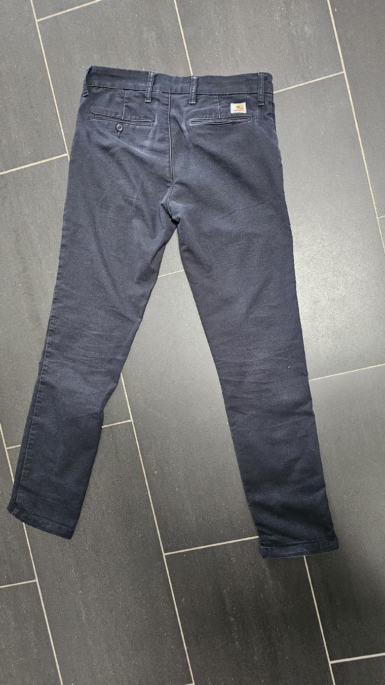 Carhartt Pantaloni: Dunkelblau/schwarze Carhartt-Hose – Usato da Küttigen venduto da rot_9scg