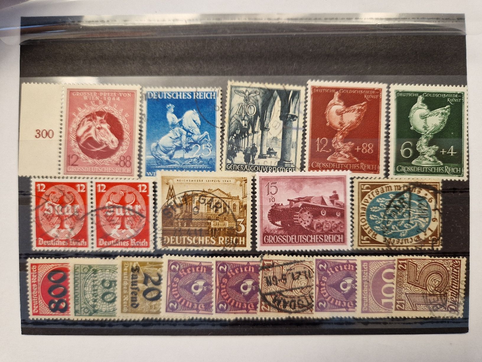 Alle Briefmarken: Deutsches Reich Briefmarken – Gebraucht aus St. Gallen von Enrico_SG