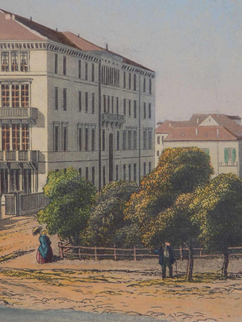 Incisioni: Hotel Baur am See Zürich – Usato da Risch venduto da Rischli15 7