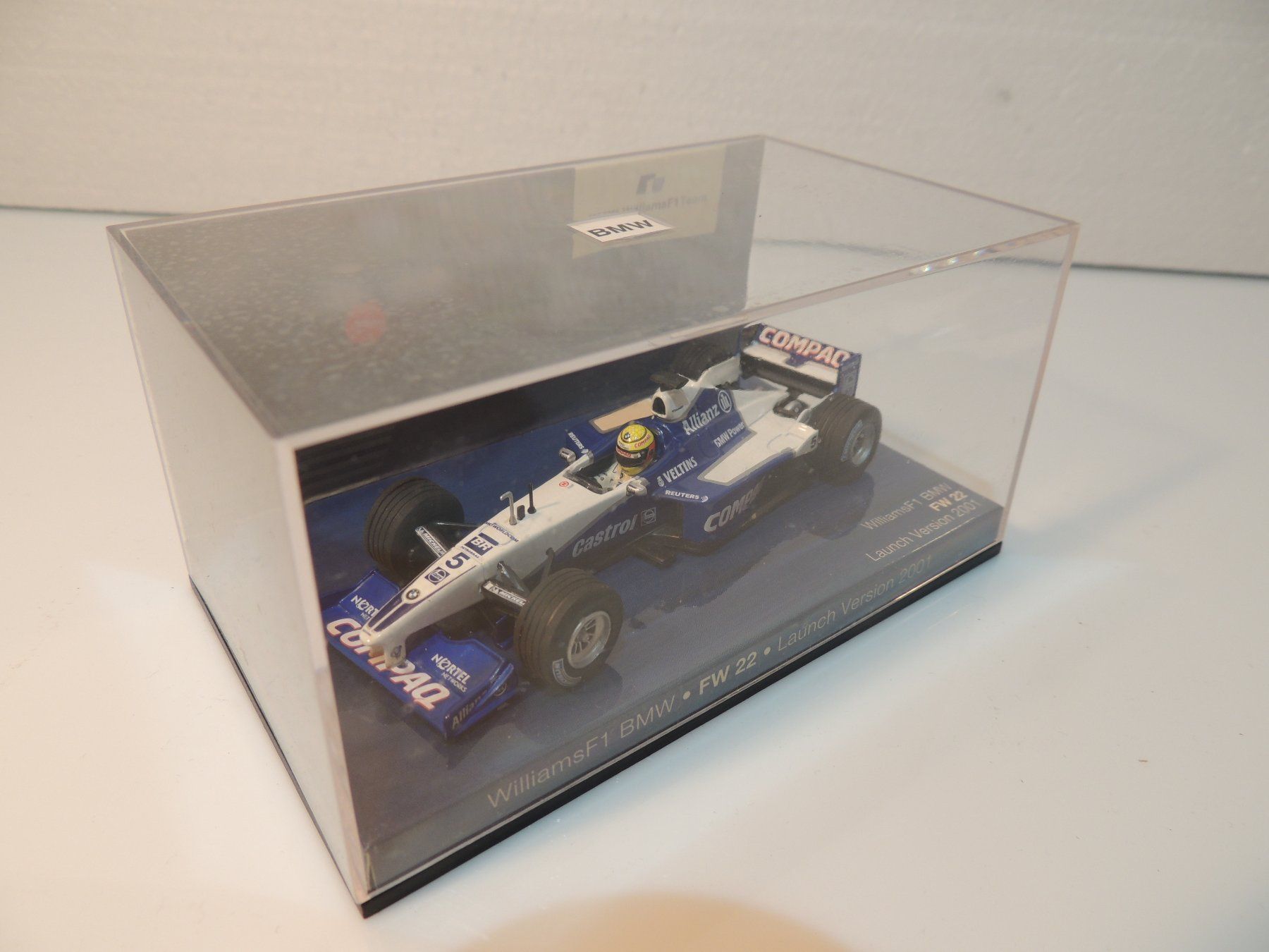 Minichamps Modellini d'auto: Minichamps Williams BMW 2001 FW22 1:43 – Nuovo (secondo la descrizione) da Corminboeuf venduto da corbay 2