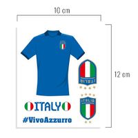 Italia Italy Campioni Fussball Sticker (Art. 580) 5teilig