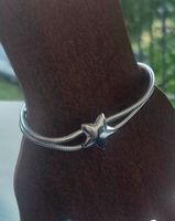 Braccialetto in Acciaio inox con stella 