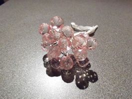 Perlen auf Draht, rosa, 5 Stück
