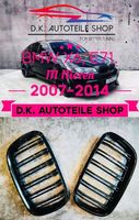 BMW Nieren X6 Serie E71 M Doppelspeichen Kühlergrill Schwarz