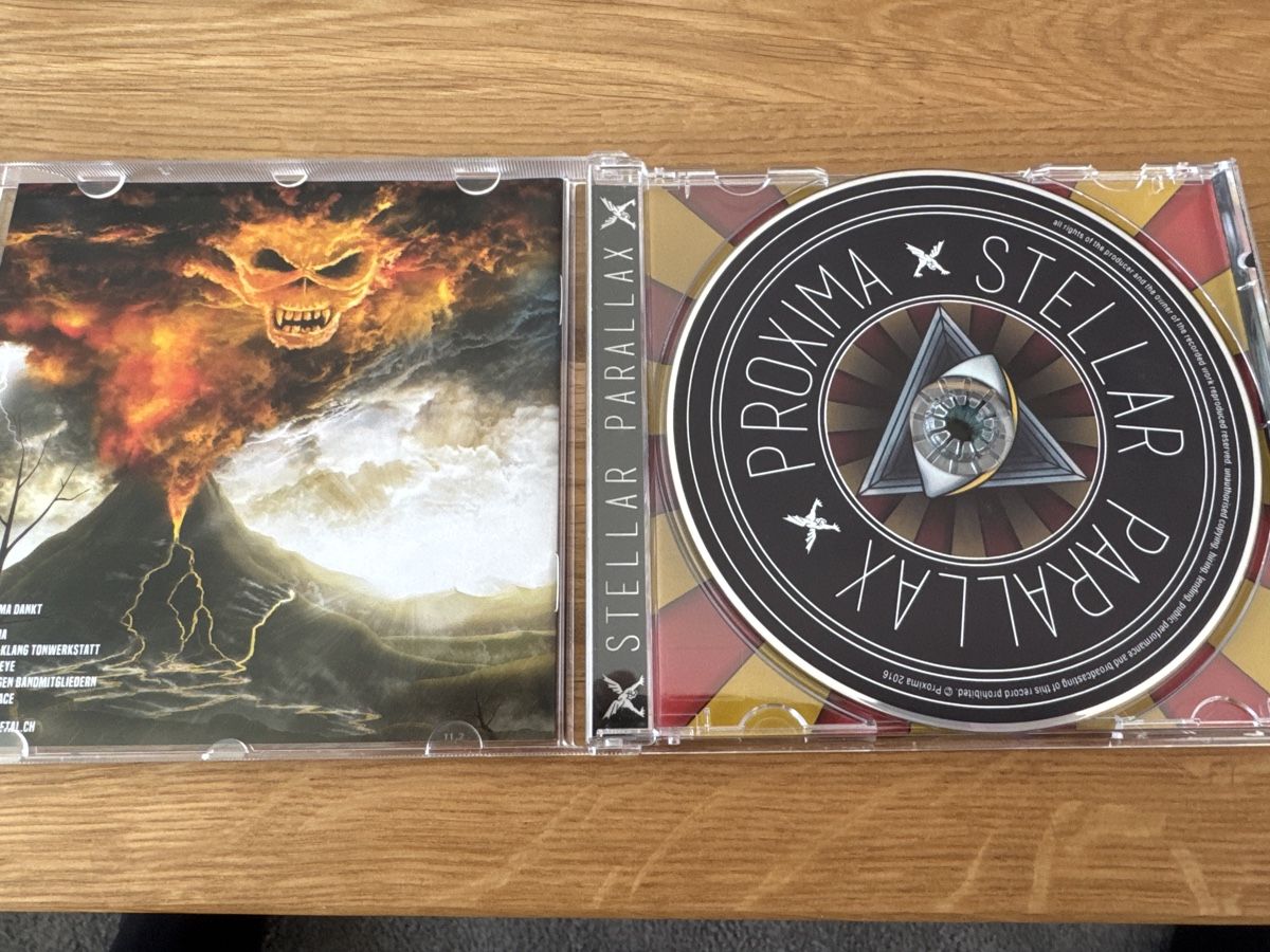 CD: Schweizer  Death Metalband Proxima - "Stellar Parallax" CD – Usato da Muhen venduto da Kusi_ 2