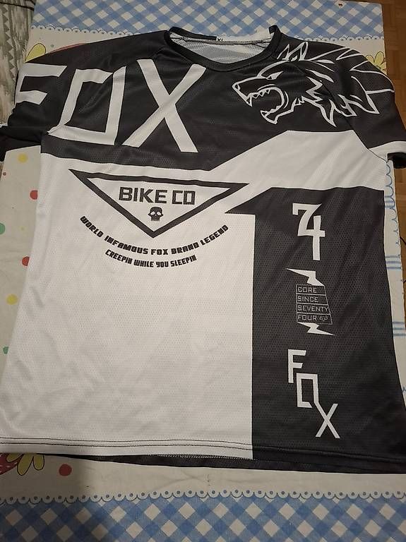 Canottiere & Pantaloni: MAILLOT FOX BIKE CO – Usato da Meyrin venduto da mjm_bg8x