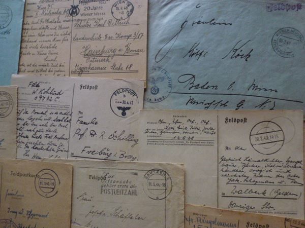 Tutti i francobolli: Lot ++ über 30 alte Belege Feldpost DR – Usato da Walkringen venduto da Casablanca777 1