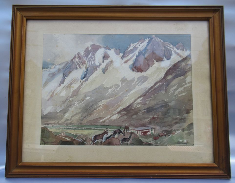 Aquarell Otto Ernst (18841967) Kaufen auf Ricardo