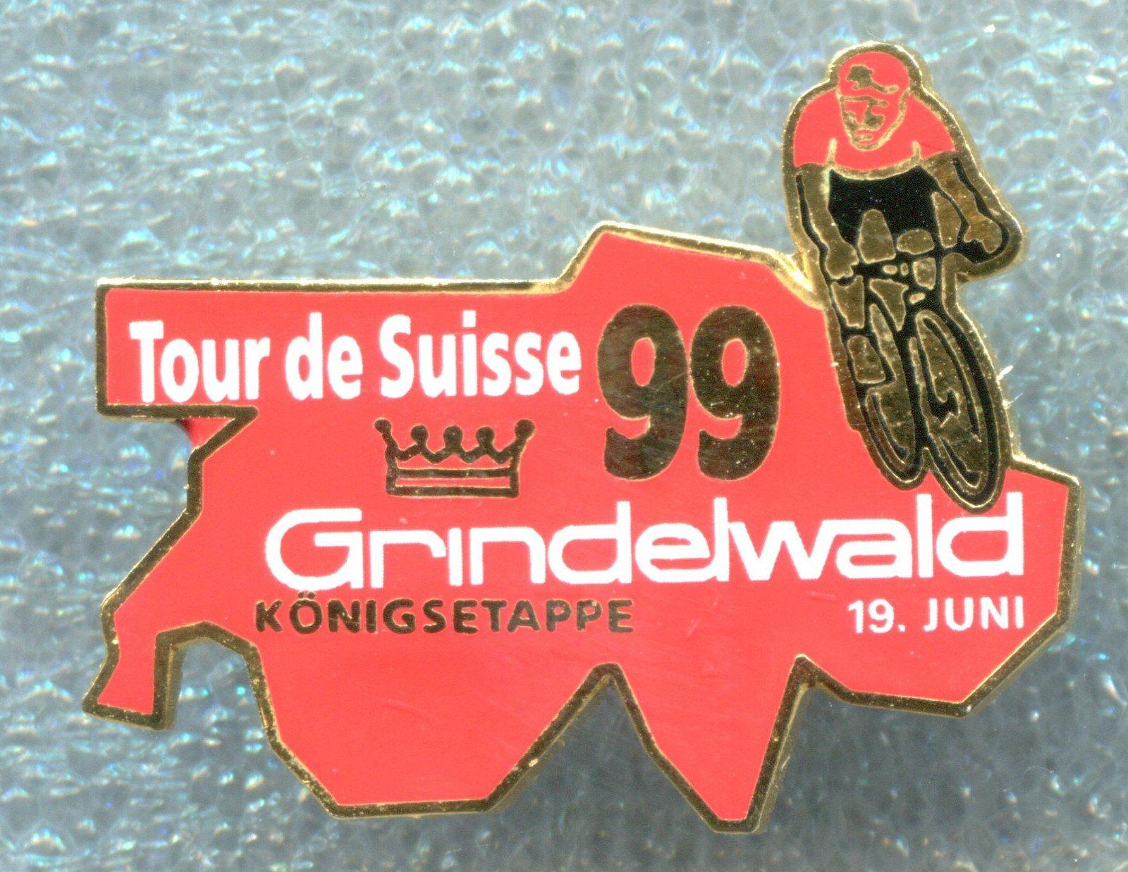 Plaketten & Abzeichen: Tour de Suisse '99  Grindelwald – Gebraucht aus Winterthur von Sammleroase