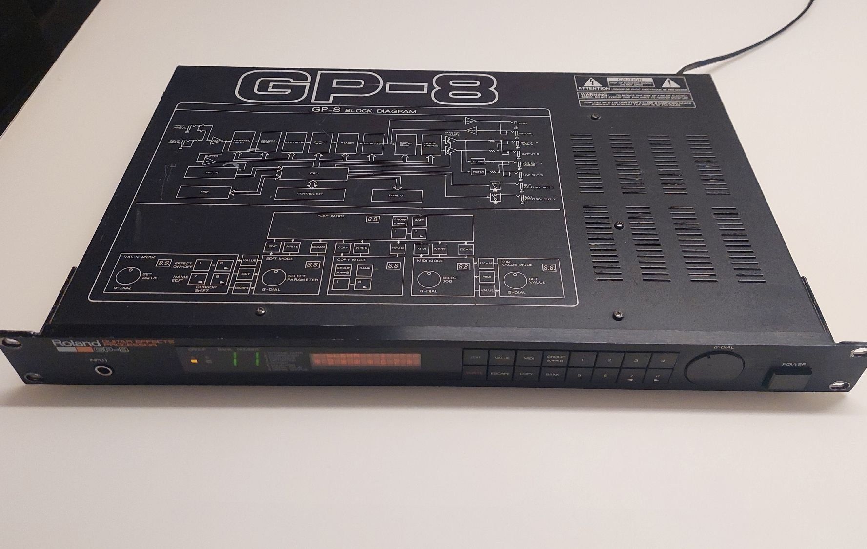 Musikinstrumente: Roland GP-8 (BOSS) Guitar Effects Processor - RAR! – Gebraucht aus Münchwilen TG von Mike1234
