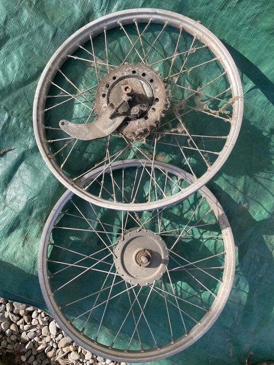 JEU DE ROUES avant arrière Harley Davidson 1983 Shovel 1340 Flht
