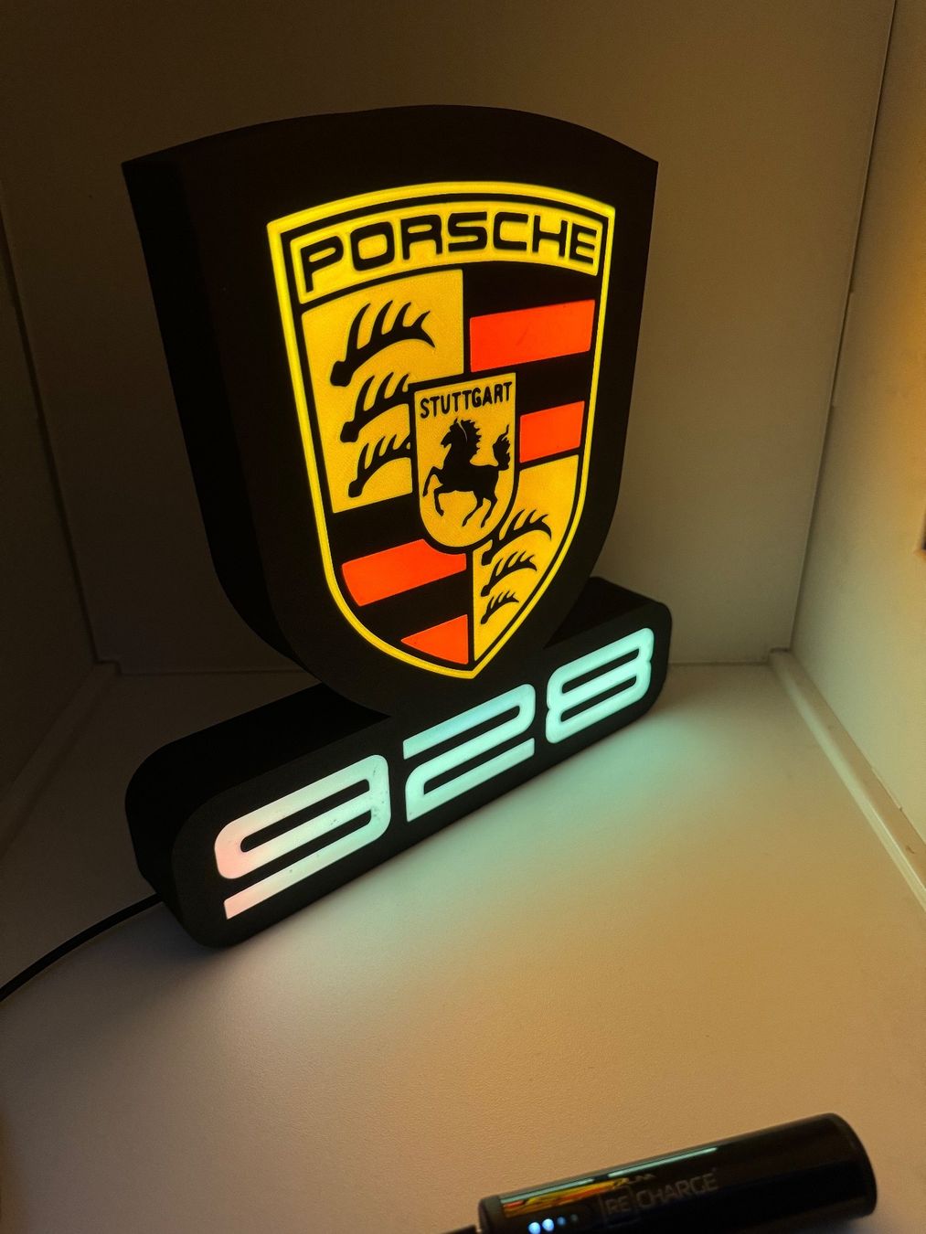 Lampade: Lightbox lumière led Porsche 928 – Nuovo (secondo la descrizione) da Vicques venduto da PAMB3D 5