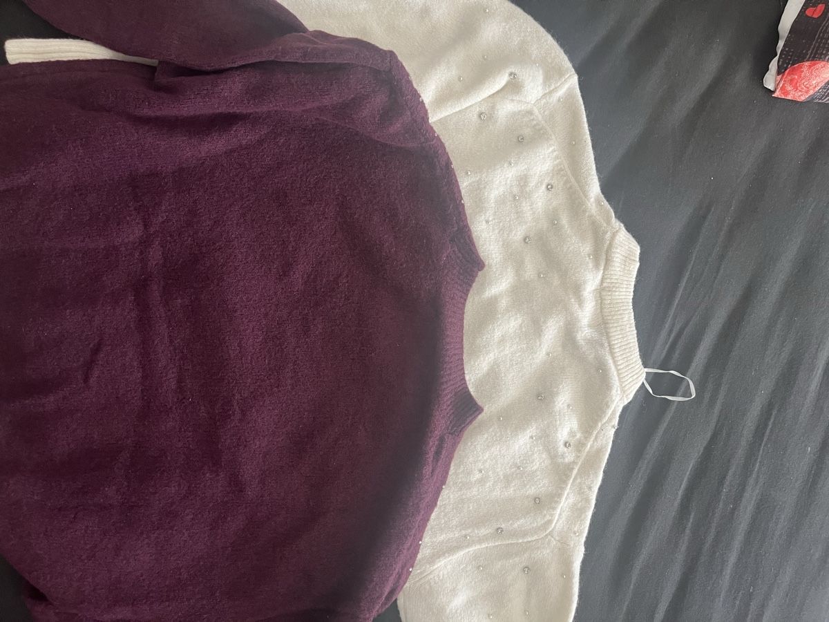 Kleiderpakete: 2 Damen Pullover C&A und H&M mit Perlen  – Neu (gemäss Beschreibung) aus Olten von sae_82z2 9