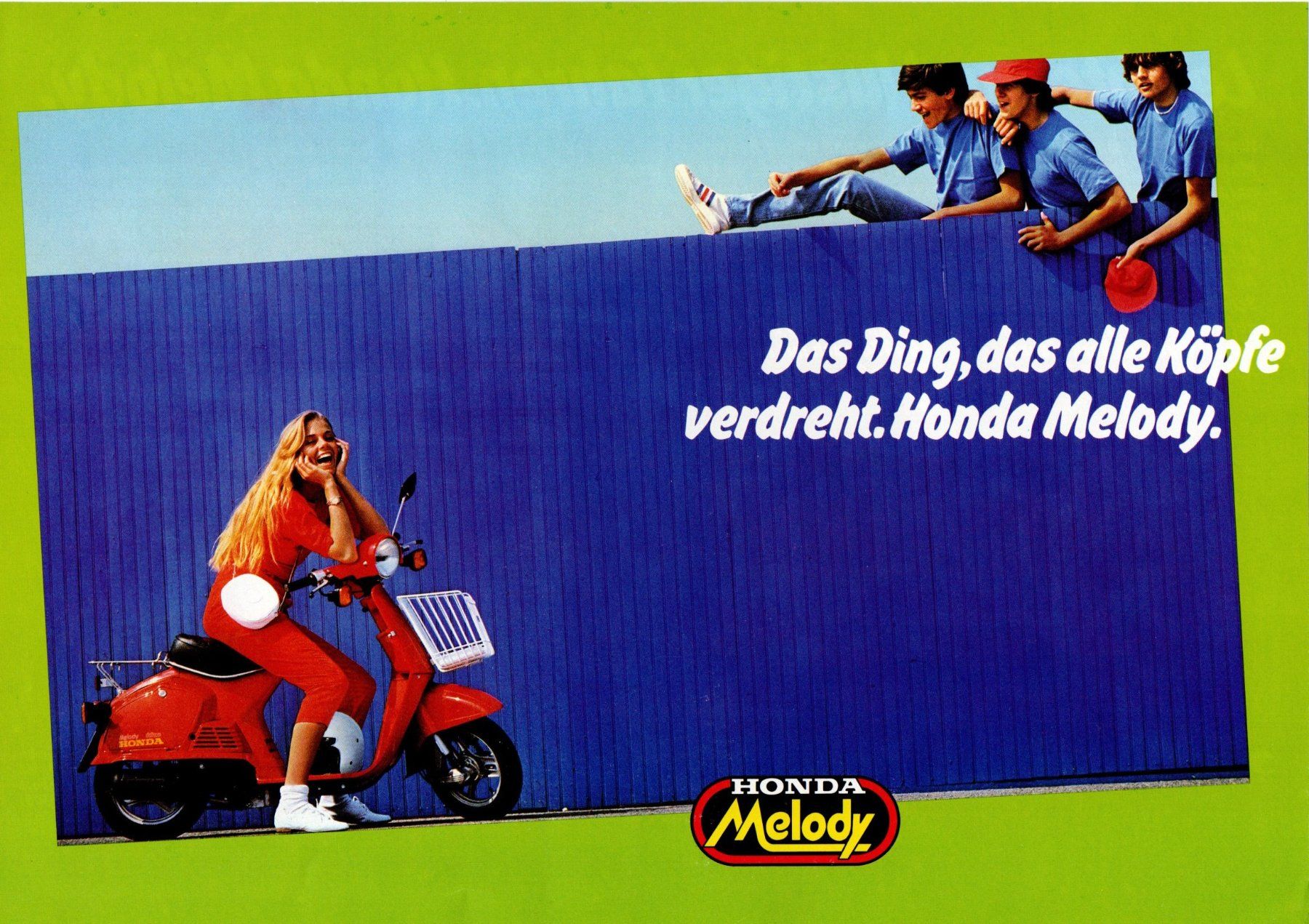 Honda Scooters: Honda Melody / Lead - Originalprospekt – Gebraucht aus Malans GR von Chueche427 2