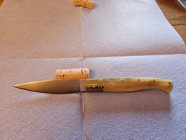 Careddu Pattada coltello lama 10 cm manico corno di montone
