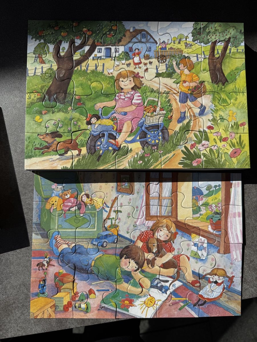 Puzzle: Puzzles wie abgebildet selten gebraucht – Usato da Rotkreuz venduto da SpitfireSG 1