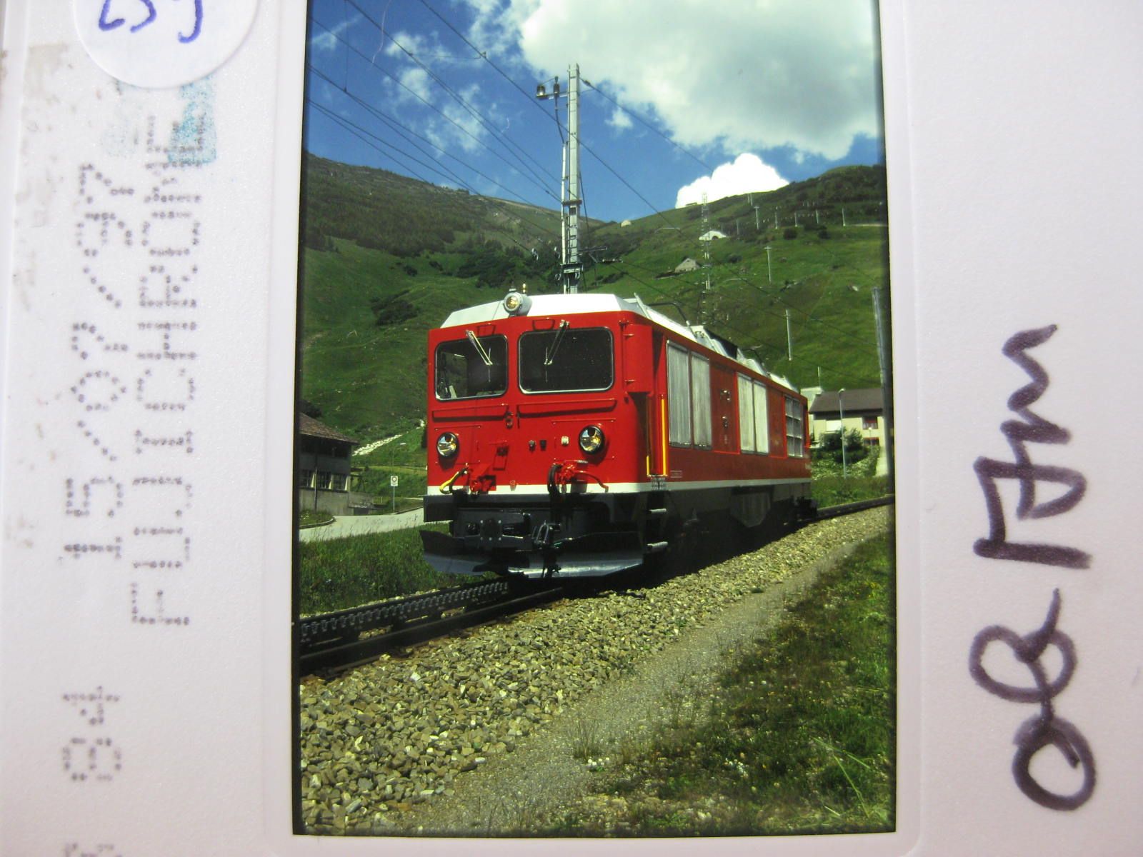 Poster & Bilder: Dia: FO Andermatt 1997 HGm – Neu (gemäss Beschreibung) aus Malters von Marosko
