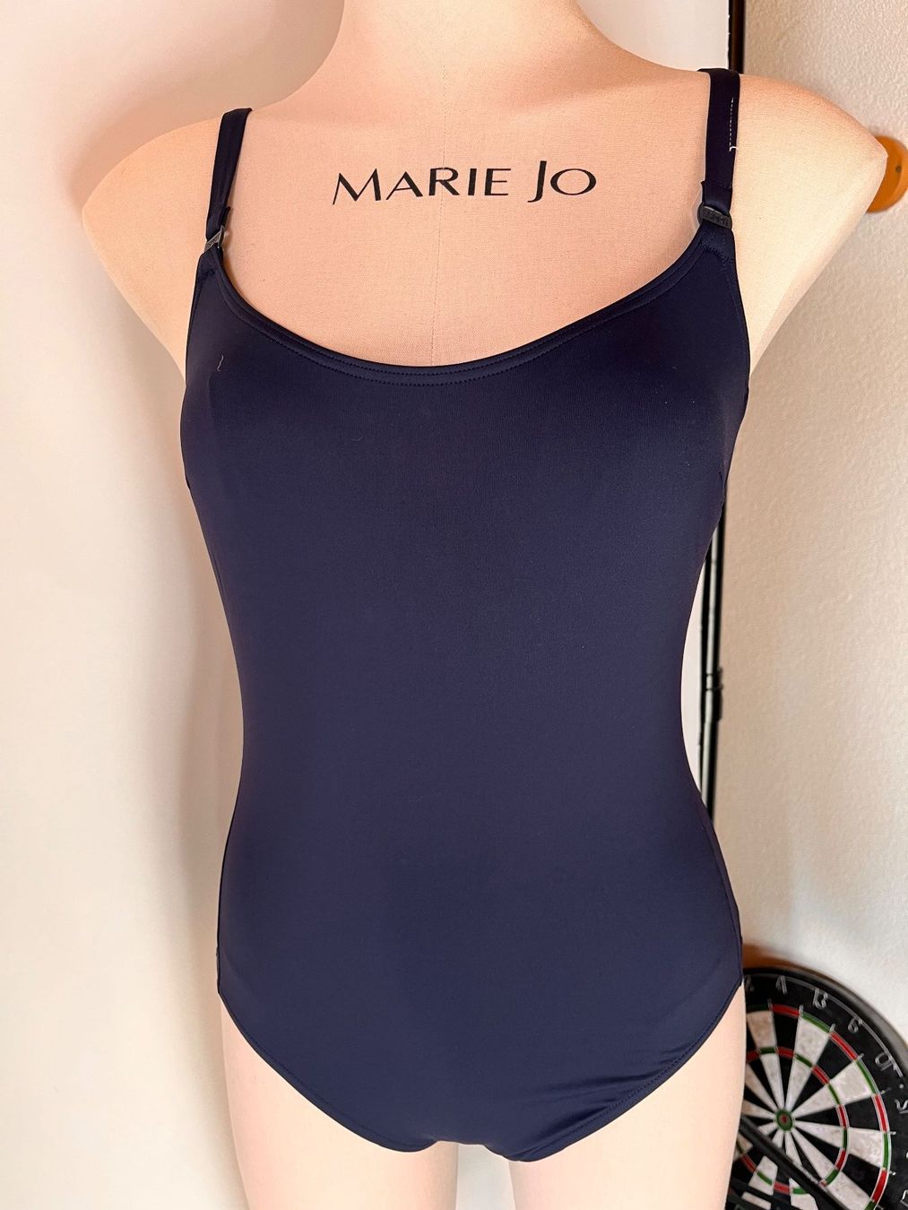 Esprit Costumi da bagno & Bikini: ESPRIT, Badekleid, Grösse 40/80E, Farbe Dunkelblau – Nuovo e nell'imballaggio originale da Rudolfstetten venduto da gst_g7xl