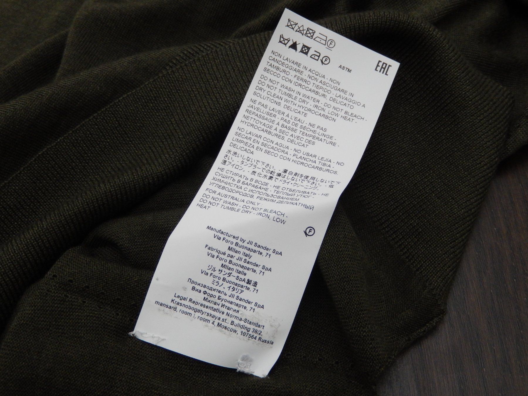 Jil Sander Maglioni & Felpe: Orig. JIL SANDER Pulli aus Kaschmirseide Gr. XS-S – Usato da Tuggen venduto da vivira 9