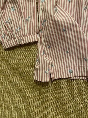 Camicette: Baumwollbluse gestreift mit Stickerei – Nuovo e nell'imballaggio originale da Zürich venduto da xxxts012 2