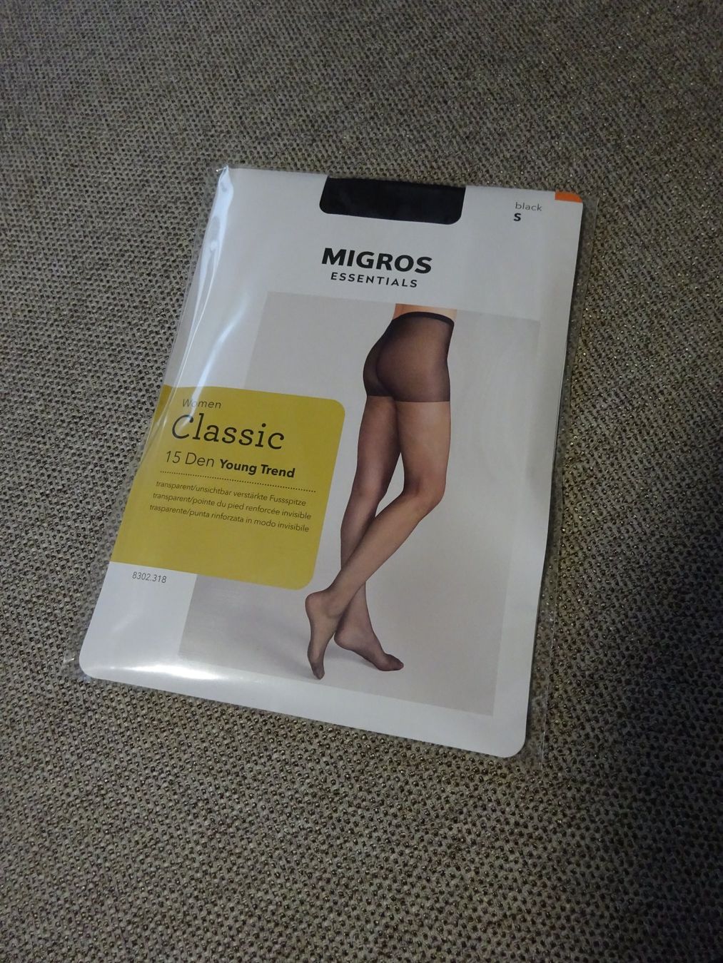Migros Calze & Collant: Strumpfhose-Classic/Migros Essential – Nuovo e nell'imballaggio originale da Rothrist venduto da Mistery1