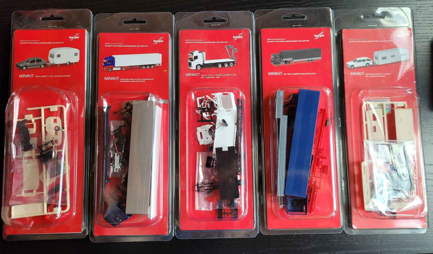 Herpa Kits de montage: Herpa 1:87 Bausätze – D'occasion à Hettiswil par kuese85